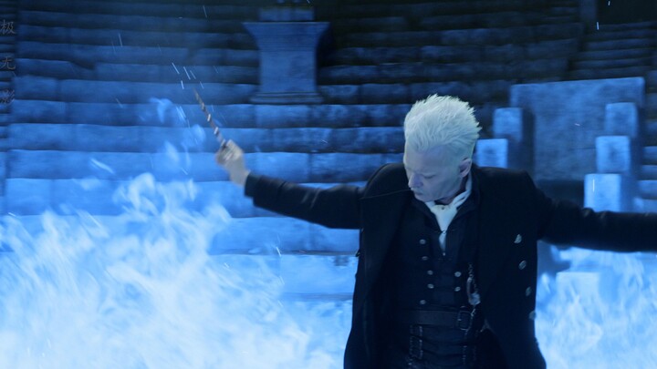 Powerful dark magic flows from his hands with the grace of playing the piano.