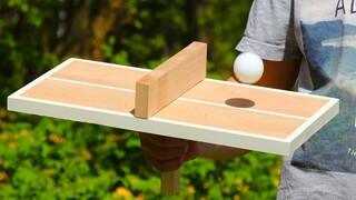 One-Man Ping Pong. The Highest Level of Loneliness!