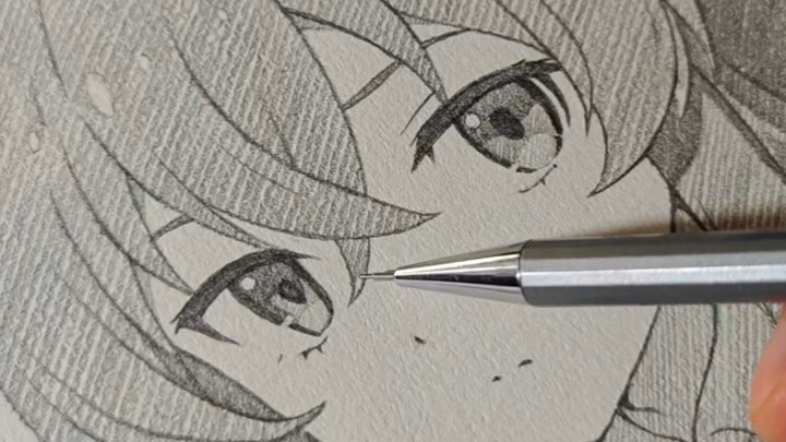 It’s very easy to draw Luo Qixi like this~