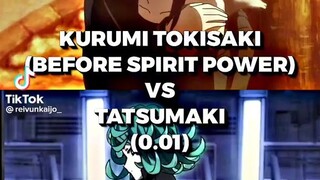 Kurumi vs Tatsumaki 👀💗