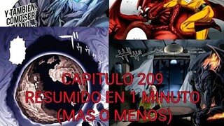 ONE PUNCH MAN 209 EN 1 MINUTO-(MAS O MENOS) #onepunchman #manga