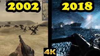 Evolution of Battlefield on PC (2002-2018)