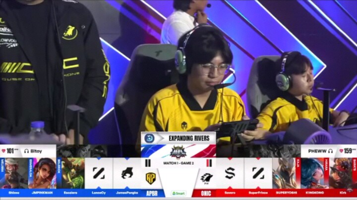 ONIC PH vs AP BREN GAME 2