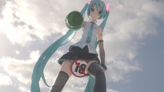 miku comes to the real world