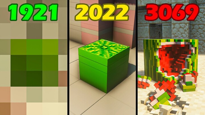 minecraft physics in 2022 vs 3069 compilation