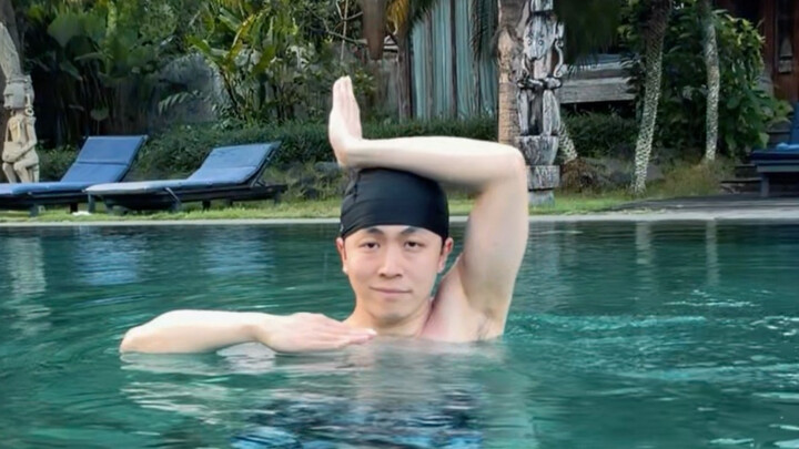 I heard this is how ancient Egyptians swam