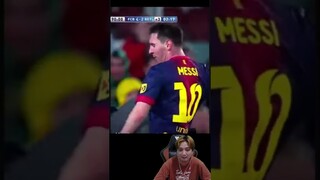 MESSI NGAMUK, Sepatunya Sampe Copot