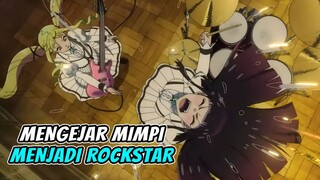 Anime bertema musik yang akan rilis di tahun 2025 rock wa lady no tashinami deshite