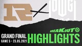 Highlights RNG vs DK [Grand Final] [MSI 2021][23.05.2021][Game 5]