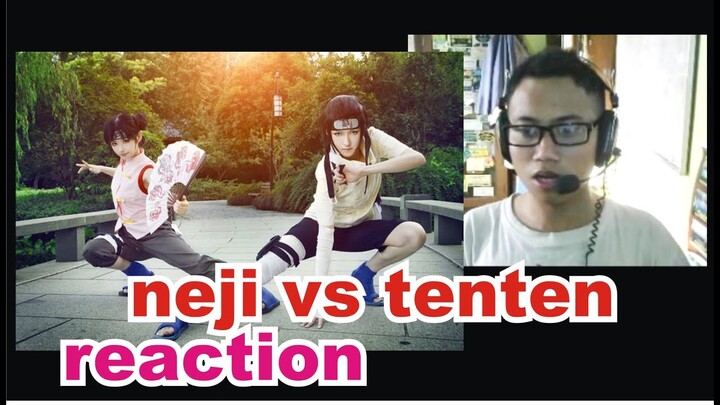 INDONESIA REACTION : pertarungan epik, neji vs tenten