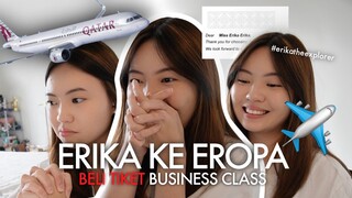 AKHIRNYA ERIKA JADI KE BELANDA?!🇳🇱🔥 | ERIKATHEEXPLORER EP.1 BELI TIKET PESAWAT