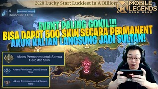 EVENT INI HANYA TERJADI 1 KALI DALAM SEUMUR HIDUP! BISA DAPAT SEMUA SKIN SECARA GRATIS PERMANENT!