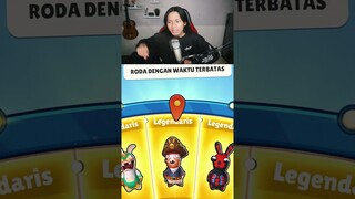 The moment i got 3 special diamond rabbid skins in 1 try , WTF ! #shorts
