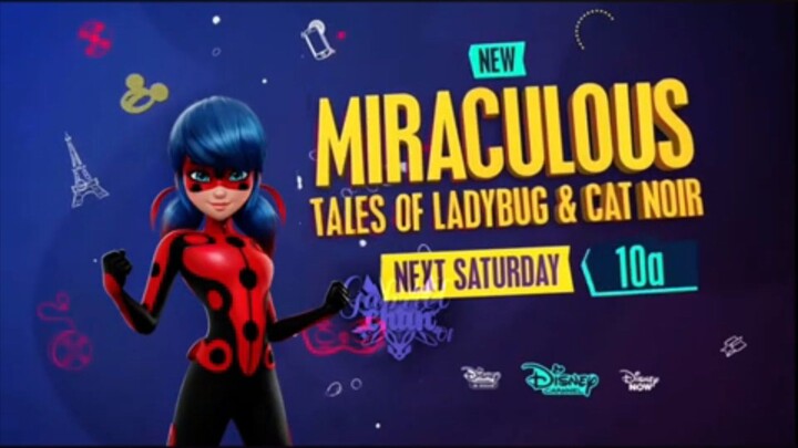 Miraculous Season 6 coming up next Saturday at Disney channel at 10:00am