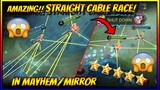 STRAIGHT CABLE RACING | MOST SATISFYING CABLES IN MAYHEM MIRROR | MLBB