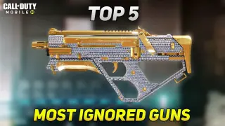 Top 5 most ignored Guns in CODM