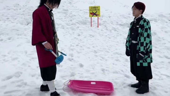 demon slayer in snow 3