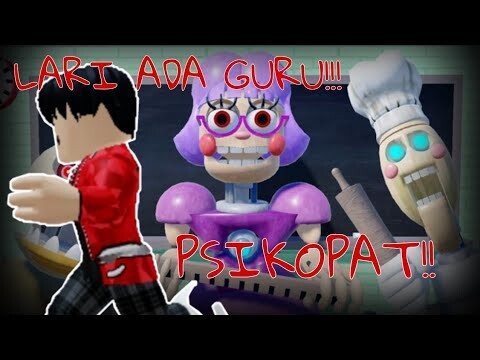 LARI ADA GURU PSIKOPAT!! MAIN DI ESCAPE MISS ANI TRON 🙀🙀 SEREM BNGTT!!