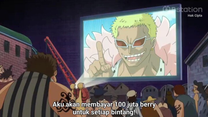 Momen Usopp dihadiahi 500 juta berry|One Piece eps 681