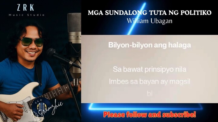 Mga Sundalong Tuta ng Politiko by William Ubagan