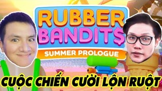 VAMY CƯỜI ĐAU RUỘT VỚI PHA ĐÁNH NHAU TẤU HÀI CỦA ANH ĐEO KÍNH VÀ ANH 2 DÂY | Rubber Bandits Summer