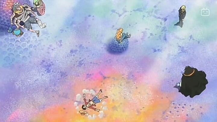 How nami wakes up Luffy 😂