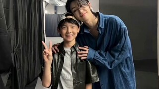 Komentar eksternal, foto Minghao dan penggemar kecilnya