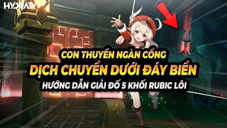 Genshin Impact Inazuma Mở Khóa Điểm Dịch Chuyển Dưới Đáy Biển & Bí Cảnh Con Thuyền Ngàn Cổng