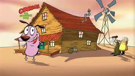 The Chicken from Outer Space 1996 Courage the Cowardly Dog