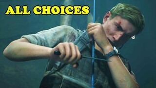 Eric Cut The Rope And Sacrifice His Wife VS doesn't Cut The Rope - All Choices - HOUSE OF ASHES 2021