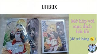 Unbox #16: Mở hàng cuốn Otome game vol 4 tôi săn trong đợt lên link