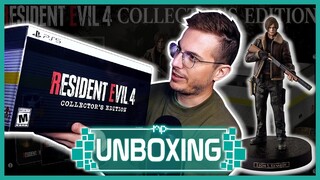 Resident Evil 4 Collector's Edition (PS5) - Unboxing - HUGE Figure