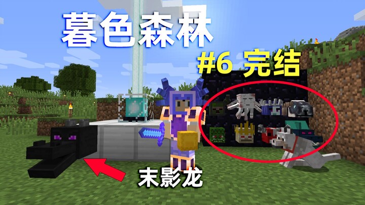 我的世界暮色森林6：带着暮色的装备回到主世界是什么样的体验？