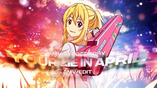 Your Lie In April - Ghost Typography Edit