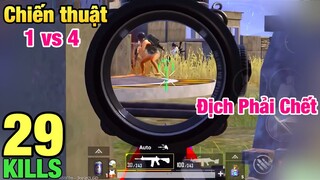 [PUBG Mobile] Kinh Nghiệm 1 VS 4 Luôn Thắng | Ép Buộc Địch Phải Chết | T98
