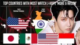 Top Countries with Most Watch J-Hope 'More & ARSON'