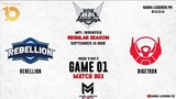 Bigetron Alpha vs Rebellion Zion Game 01 | MPLID S10 W5D2 | BTR VS RBL