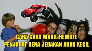 MOBIL REMOTE YANG DI PEREBUTKAN PENJAHAT DAN ANAK KECIL - ALUR CERITA FILM HOME ALONE 3