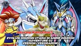 Evolusi Digimon Utama Di Anime Digimon Adventure 02 - Veemon (Veedramon)