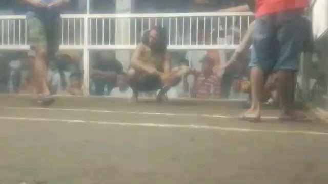 My Dome fighting style. Isa lang tapos!