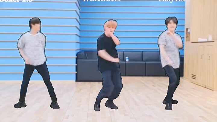 [Lee Min-ho] The main dancer nails 1.5x speed—straight-cut comparison at the same tempo for “Boxer,”