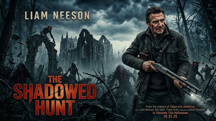 The Shadowed Hunt 2026 English Horror Movie - Liam Neeson Action Movies 2026