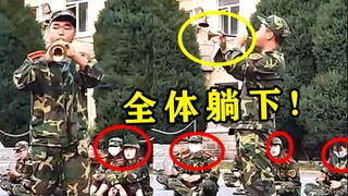 军训顺拐被罚才艺，男生瞬间掏出一支“唢呐”，直接把教官送走了！