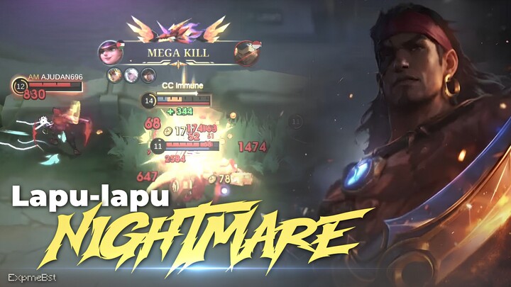 BACKLINE NIGHTMARE.. TIDAK ADA YANG SELAMAT SETELAH LAPU-LAPU BUKA ULTI‼️