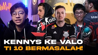 Masa Depan KennyS Kaya Apa Nih? TI 10 BERMASALAH!! BOOM Esports Bawa 7 Pemain!! - Lazy News Esports