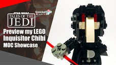 Preview my LEGO Inquisitor Chibi from Star Wars: Tales of the Jedi | Somchai Ud