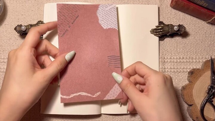 Korean planner blogger blind-selects random journal decorations — an immersive decorating experience