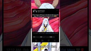 When Kaguya Refuses To Kill Naruto Because She Sees The Image Of His Children In Him 🥺💔 || #shorts