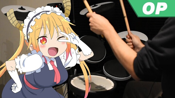Kobayashi-san Chi no Maid Dragon S  OP -【Ai no Supreme (愛のシュプリーム！)】by fhána - Drum Cover