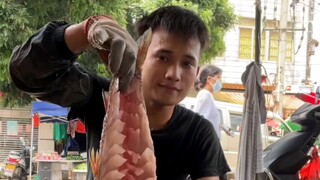 A customer came here to ask for a pine nut fish.